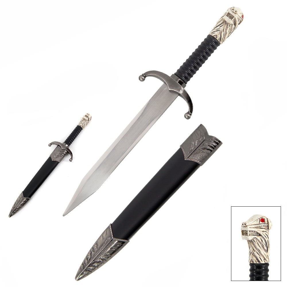 12" Longclaw Miniature Letter Opener Fantasy Short Sword Dagger Knife - Tophatter's Army Products & Self Defense Collectible Weapons - Tophatter Daily Deals